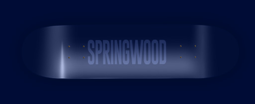 Springwood Navy Seals Skateboard Deck 7.75