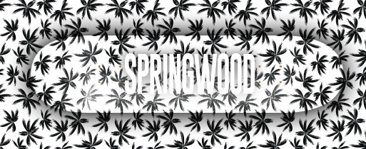 Springwood Green Leafs Skateboard Deck 8.1