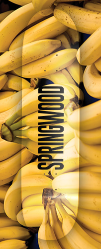 Springwood Banana Skateboard Deck 8.0