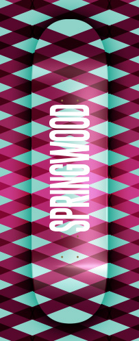 Springwood Crossings Skateboard Deck 8.0